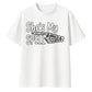 Spooky pointing skeleton hand Halloween Oversized T-Shirt