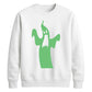 Spooky screaming ghost Glow in the Dark Unisex Sweatshirt