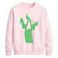 Spooky screaming ghost Glow in the Dark Unisex Sweatshirt