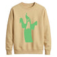 Spooky screaming ghost Glow in the Dark Unisex Sweatshirt