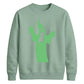 Spooky screaming ghost Glow in the Dark Unisex Sweatshirt