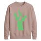 Spooky screaming ghost Glow in the Dark Unisex Sweatshirt