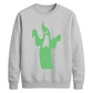 Spooky screaming ghost Glow in the Dark Unisex Sweatshirt