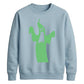 Spooky screaming ghost Glow in the Dark Unisex Sweatshirt