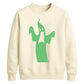 Spooky screaming ghost Glow in the Dark Unisex Sweatshirt