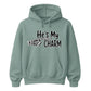 Spooky skeleton hand couple charm Halloween Unisex Hoodie