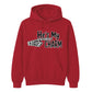 Spooky skeleton hand couple charm Halloween Unisex Hoodie