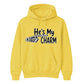 Spooky skeleton hand couple charm Halloween Unisex Hoodie