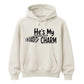 Spooky skeleton hand couple charm Halloween Unisex Hoodie