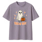 Spooky trick or treat ghost Halloween Oversized T-Shirt