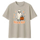 Spooky trick or treat ghost Halloween Oversized T-Shirt