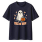 Spooky trick or treat ghost Halloween Oversized T-Shirt