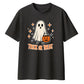 Spooky trick or treat ghost Halloween Oversized T-Shirt