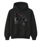 Spooky witch hat and spider web Halloween Unisex Hoodie