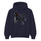 Spooky witch hat and spider web Halloween Unisex Hoodie
