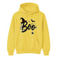 Spooky witch hat and spider web Halloween Unisex Hoodie