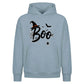 Spooky witch hat Boo graphics Halloween Oversized Hoodie