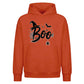 Spooky witch hat Boo graphics Halloween Oversized Hoodie