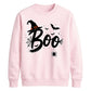 Spooky witch hat boo spider Halloween Unisex Sweatshirt