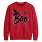 Spooky witch hat boo spider Halloween Unisex Sweatshirt