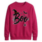 Spooky witch hat boo spider Halloween Unisex Sweatshirt