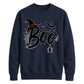 Spooky witch hat boo spider Halloween Unisex Sweatshirt