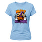 Spooky witch hat pumpkin graphic Halloween Ladies t-shirt