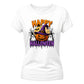 Spooky witch hat pumpkin graphic Halloween Ladies t-shirt