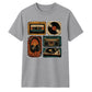 Retro Unisex T-Shirt Vintage Music Graphic Tee