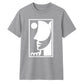 Abstract Line Art Face Silhouette Graphic Unisex T-Shirt