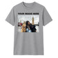 Cherished Personalised Photo Portrait Tee unisex t-shirt