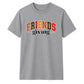Friendsgiving curved arch font Thanksgiving Unisex T-Shirt