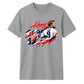 Harry Kane 125 caps football portrait graphic Unisex T-Shirt