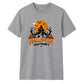 Haunted house scary night graphic Halloween Unisex t-shirt