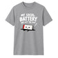 Introverted social battery dead Funny Memes Unisex T-Shirt