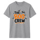 The boo crew ghost text graphic Halloween Unisex t-shirt