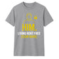 Personalise Rent Free Football Tournament Unisex T-Shirt