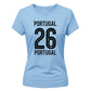Squad Portugal football tournament Ladies Fit t-shirt
