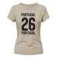 Squad Portugal football tournament Ladies Fit t-shirt