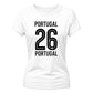 Squad Portugal football tournament Ladies Fit t-shirt