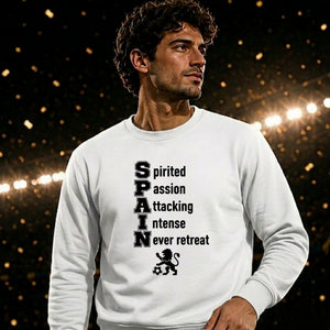 Squad Spain football tournament sweatshirt