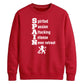 Squad Spain football tournament sweatshirt