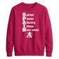 Squad Spain football tournament sweatshirt