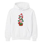 Stacked festive snowmen gift box Christmas Unisex Hoodie