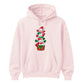 Stacked festive snowmen gift box Christmas Unisex Hoodie