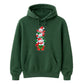 Stacked festive snowmen gift box Christmas Unisex Hoodie