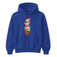 Stacked festive snowmen gift box Christmas Unisex Hoodie