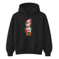 Stacked festive snowmen gift box Christmas Unisex Hoodie