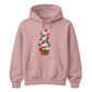 Stacked festive snowmen gift box Christmas Unisex Hoodie