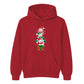 Stacked festive snowmen gift box Christmas Unisex Hoodie